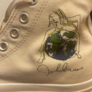 John Lennon Converse Shoes